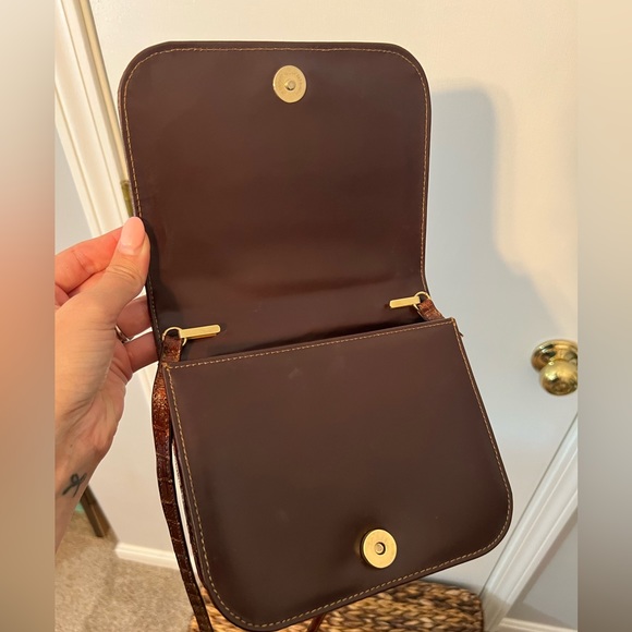 Crocodile Skin Shoulder Bag/Purse and Wallet - Vintage - Picture 3 of 11